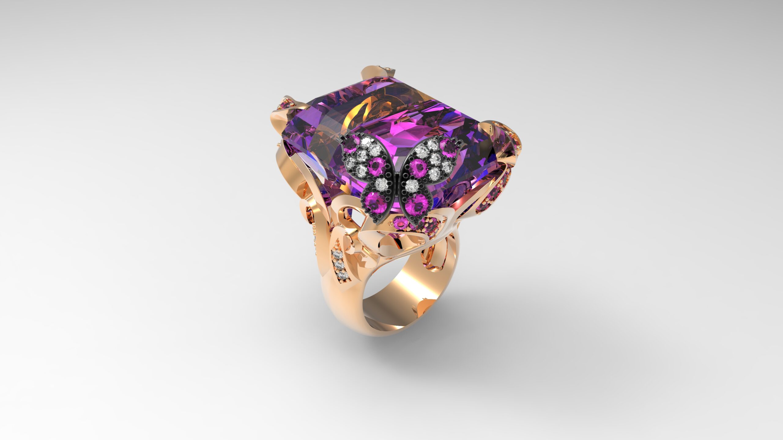 Ametrine, Sapphires & Diamonds